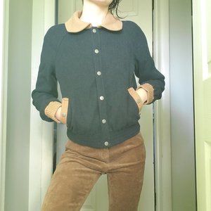 Peter pan collar jacket